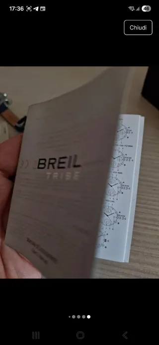 Orologio Breil Donna Blu/Argento