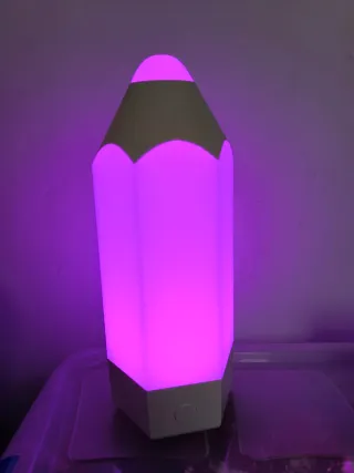 Lámpara LED Lápiz Multicolor