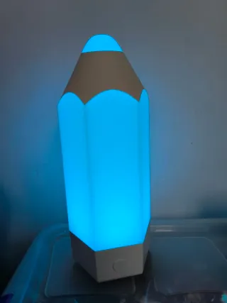 Lámpara LED Lápiz Multicolor