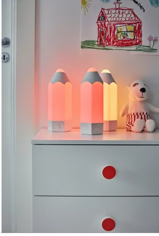 Lámpara LED Lápiz Multicolor