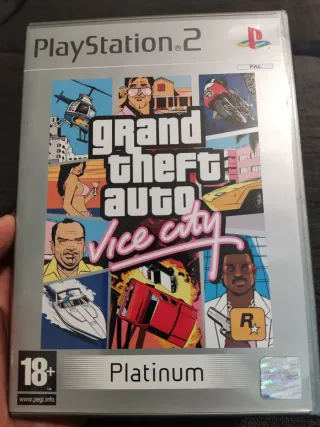 Grand Theft Auto Vice City PS2 Platinum