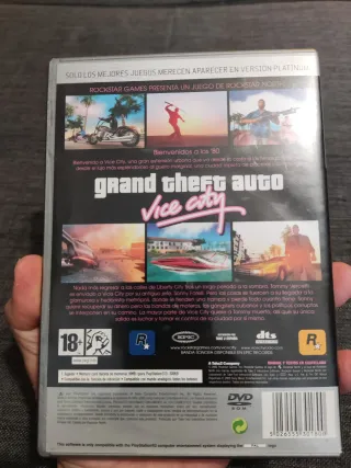 Grand Theft Auto Vice City PS2 Platinum