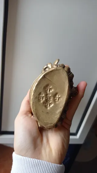 Statua Tara Verde Ottone Nepal 15cm