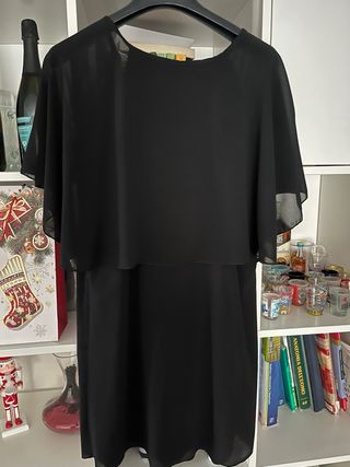 Vestito nero donna taglia unica