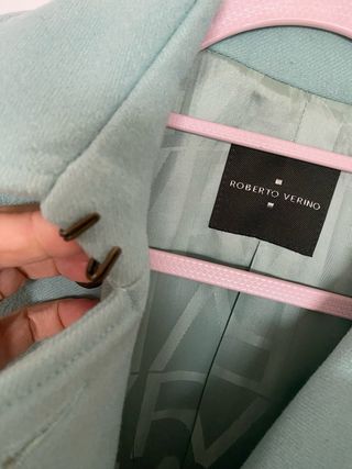 Chaqueta Roberto Verino Verde Agua