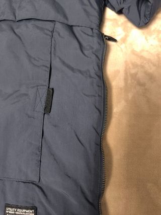 Chaqueta anorak azul marino niño 15 años