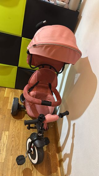 Triciclo para bebé color rosa perfecto estado