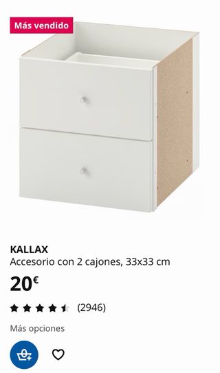 Accesorios Estantería Kallax Ikea