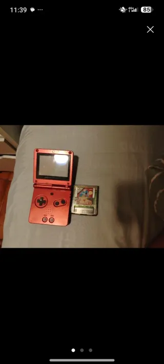 Nintendo Game Boy Advance SP Roja