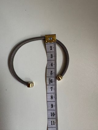 Pulsera Tous Malla Acero y Oro 18