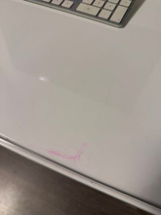 Escritorio de diseño moderno lacado blanco