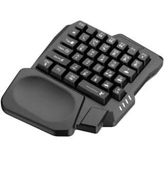 Teclado Gaming una Mano RGB