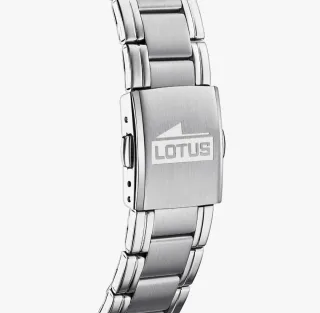 Reloj Lotus Cronógrafo Azul y Plateado