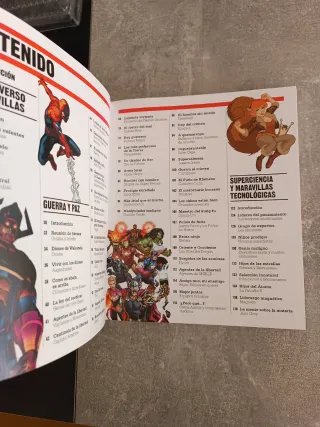 El libro de Marvel