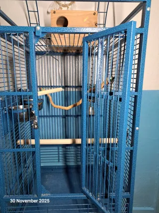 Jaula grande para pájaros