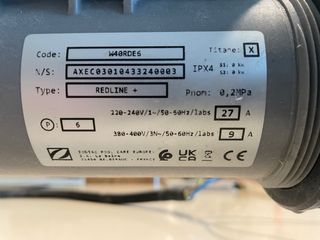 Calentador Piscina Zodiac Red Line W40RD6