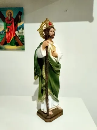 Figura San Judas Tadeo 21cm Resina