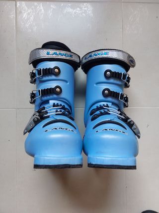 Botas Esquí Niño Lange Comp 60 Team Azul