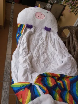 Saco dormir infantil unicornio 140cm