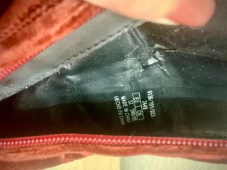 Botines Zara Terciopelo Talla 37