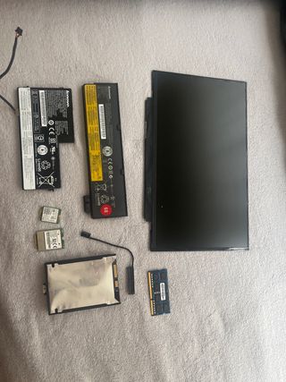Piezas Lenovo X250: Baterías, Pantalla, SSD