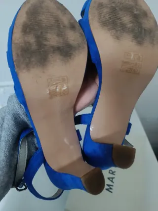 Sandalias Marypaz Azul Talla 40