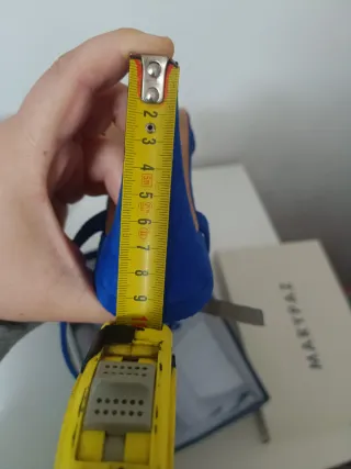 Sandalias Marypaz Azul Talla 40