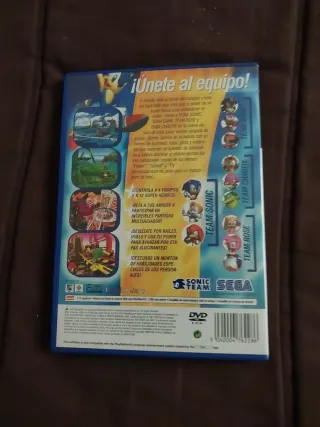 Sonic Heroes PS2 PAL Completo SEGA Original