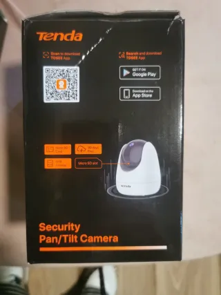 Cámara Tenda Seguridad Pan/Tilt Wi-Fi 6