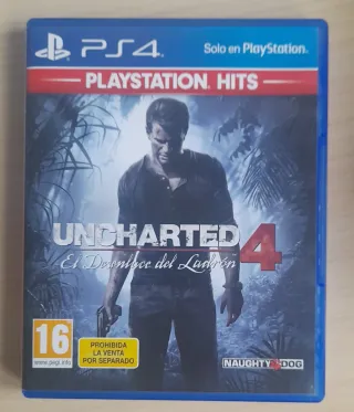 Uncharted 4 PS4 (PlayStation 4) - Edición Hits