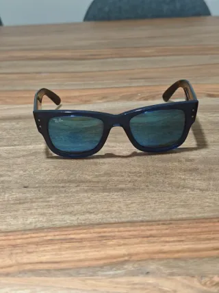 Gafas Ray-Ban Mega Wayfarer Azul/Marrón