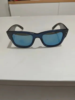 Gafas Ray-Ban Mega Wayfarer Azul/Marrón