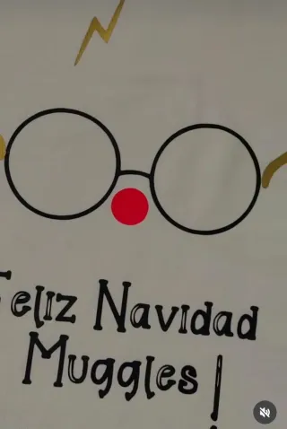 Camiseta Harry Potter Navidad