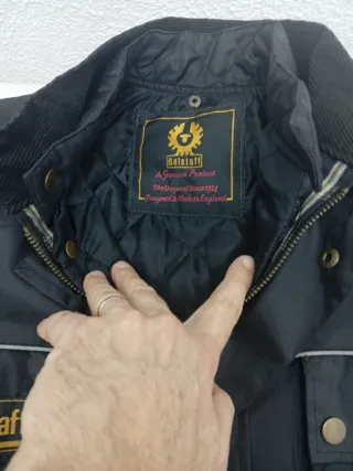 Abrigo Belstaff Talla L Negro