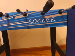 Futbolín infantil azul