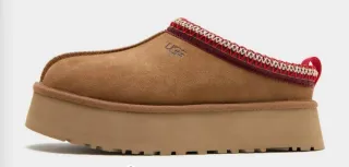 UGG Zuecos Marrones Plataforma