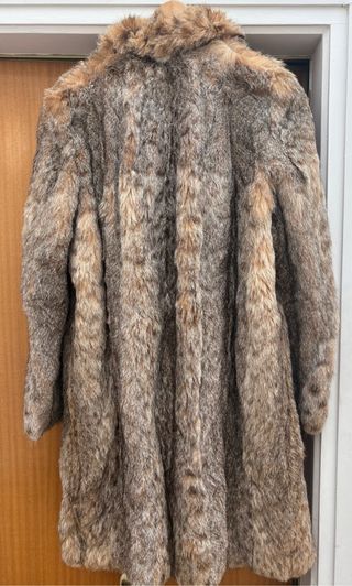 Abrigo de piel vintage