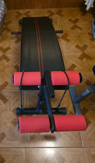 Banco de pesas multifuncional