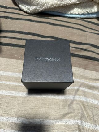 Orologio Emporio Armani Cronografo Nero Argento