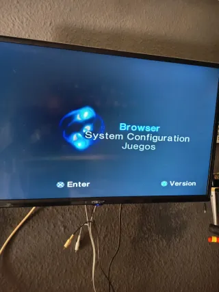 PlayStation 2 Completa Negra