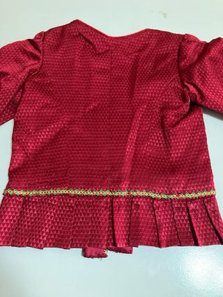 Corpiño Fallera Infantil Rojo