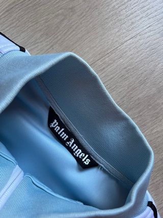 Sudadera Palm Angels cremallera azul