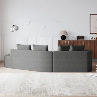 Sofá modular premium comprimido