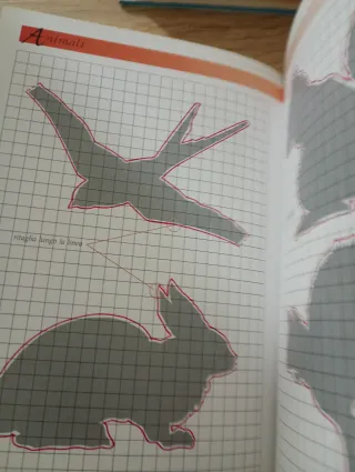 Festoni. Fisarmoniche. Silhouette