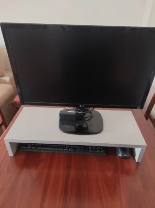 Altillo mesa ordenador madera