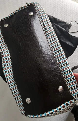 Bolso Bimba y Lola Piel Marrón Chocolate Multicolo