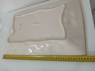 Vassoio Rettangolare Welkhome Ceramica Decorata