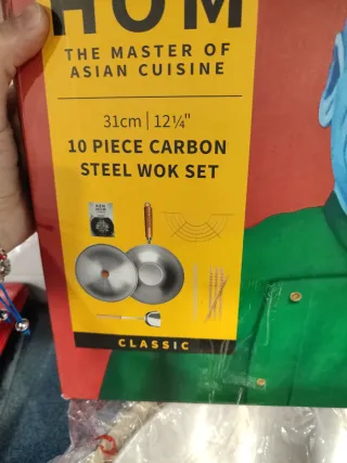 Wok Ken Hom Metal y Madera