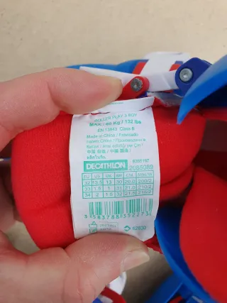 Pack Patines Oxelo Niños T3 + Casco y Protecciones