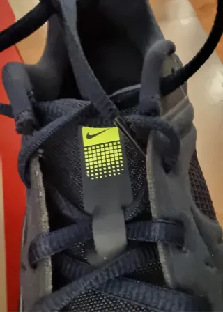 Nike Metro Tek Scarpe Uomo Tg 44.5 Blu Giallo